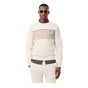 LACOSTE COLORBLOCK LOGO CREWNECK