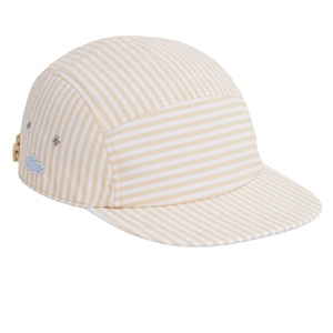 LACOSTE STRIPED JOCKEY CAP