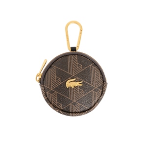 LACOSTE ROUND ZIP WALLET