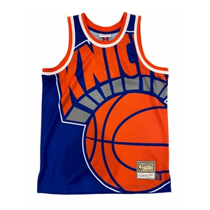 M&N BIG FACE KNICKS JERSEY