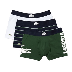 LACOSTE CASUAL STRETCH 3PACK BOXERS