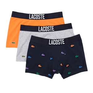 LACOSTE 3 PACK TRUNKS BOXERSHORT