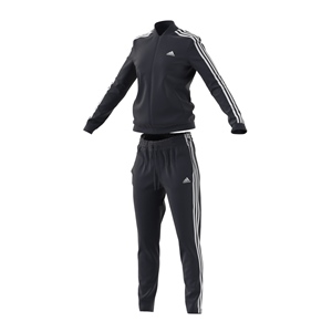 W ADIDAS 3 STRIPE TRACKSUIT