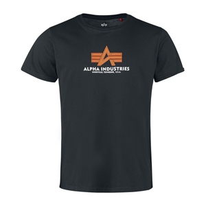 ALPHA INDUSTRIES RUBBER LOGO T-SHIRT