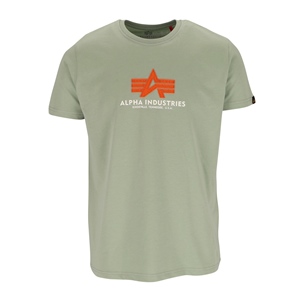 ALPHA INDUSTRIES RUBBER LOGO T-SHIRT
