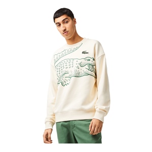 LACOSTE BIG LOGO CREWNECK