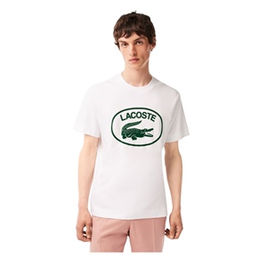 LACOSTE ROUND LOGO T-SHIRT
