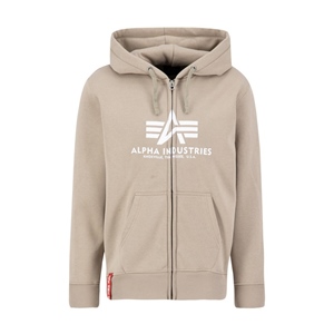 ALPHA INDUSTRIES BASIC LOGO ZIP HOODY