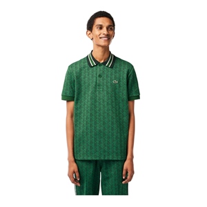 LACOSTE MONOGRAM POLO SHIRT