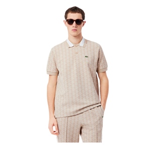 LACOSTE MONOGRAM POLO SHIRT