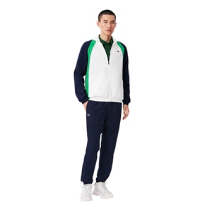 LACOSTE BACK LOGO NYLON TRACKSUIT